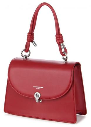 Сумка david jones 6236 dark red1 фото