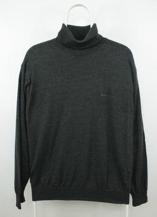 Якісний вовняний гольф светр burlington gray wool turtleneck sweater