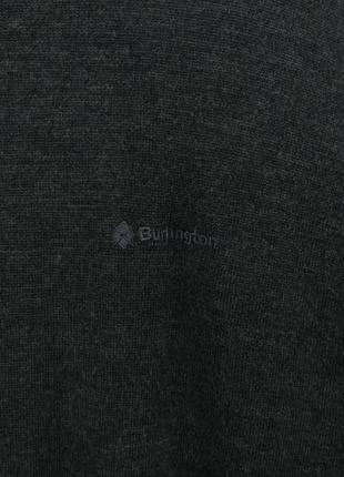 Якісний вовняний гольф светр burlington gray wool turtleneck sweater4 фото