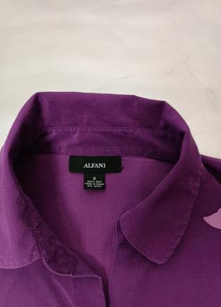 Шелковая блузка alfani2 фото