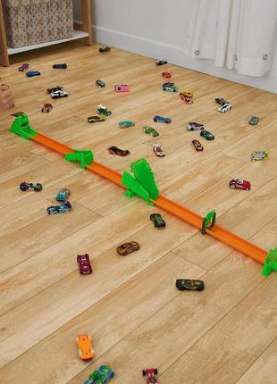 Ігровий набір hot wheels токсичний стрибок хот вілс track builder toxic super jump pack hkx474 фото