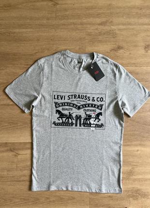 Новая мужская футболка levis размер s9 фото