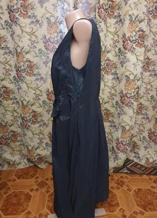 Чорна коктельна сукня футляр vera mont4 фото