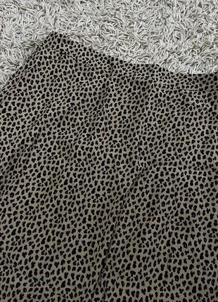 Длинная леопардовая юбка5 фото