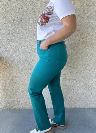 Стрейчевые брюки,джинсы с ремешком4 фото
