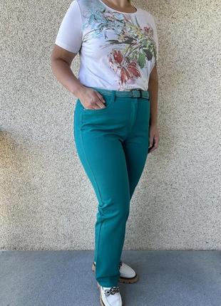 Стрейчевые брюки,джинсы с ремешком2 фото