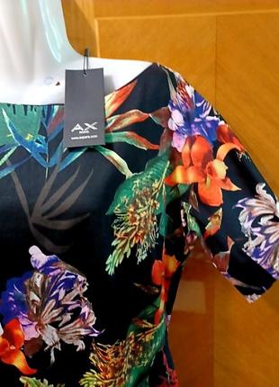 Нова стильна сукня по фігурі  з квітковим малюнком від ax paris7 фото