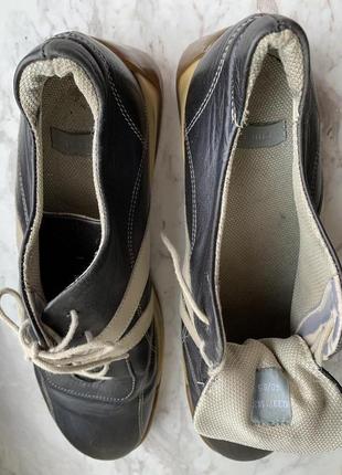 Фирменные кроссовки из натуральной кожи (размер 39.5-40)6 фото