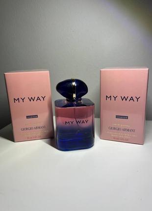 Giorgio armani my way intense1 фото