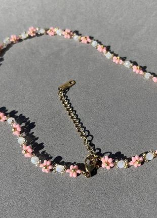 Чокер з бісеру