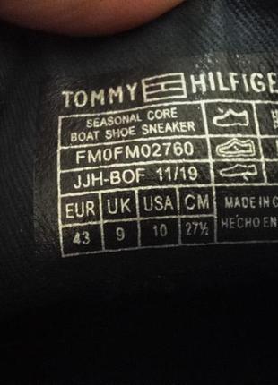 Кеди тканина  tommy hilfiger оригінал7 фото