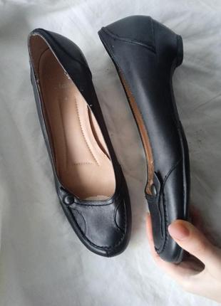 Туфли кожаные черные 37 размер натуральная кожа туфлы кожаные черные на кольца лоферы лофферы2 фото