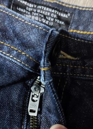 Мужские джинсы / superdry / штаны / брюки / мужская одежда / синие джинсы / чоловічий одяг /5 фото