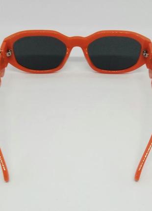 Versace жіночі сонцезахисні окуляри помаранчеві6 фото