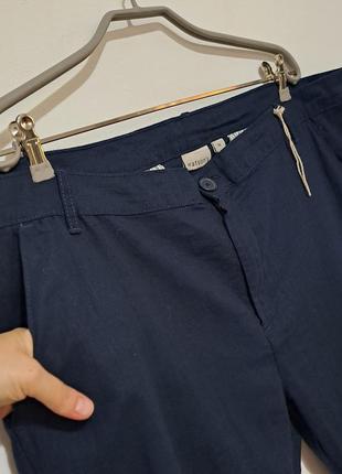 Лен котон 100% натуральные льняные мужские штаны германия3 фото