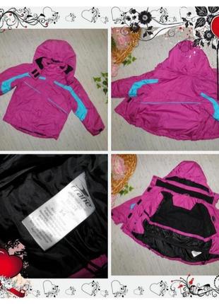 🌺 обнова!!!🌺куртка лижна crane (р.98-104 на 3-4 роки) курточка.