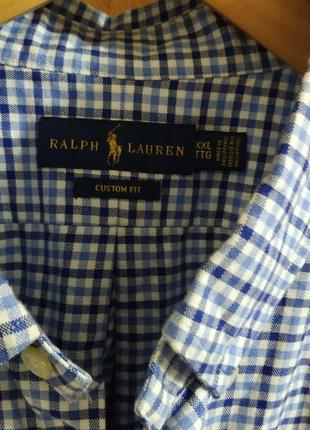 Рубашка polo ralph lauren. размер xxl. оригинал5 фото