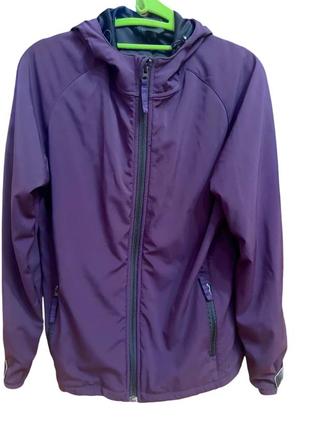Р. 42-44/xs-s спортивная кофта-олимпийка фиолетовая rukka