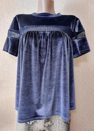 Красивая женская бархатная, велюровая кофта, блузка limited edition3 фото