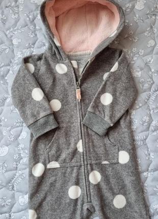 Ромпер флисовый, carters
