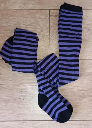 Primark качественные тепленькие колготки 18/24 мес 92 см или 3/4 года 104 см