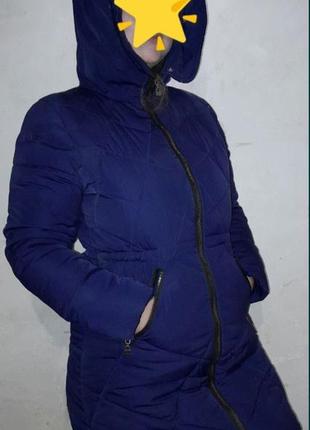 Зимове тепле пальто,пуховик
