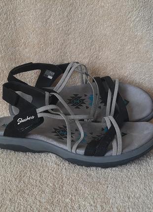 Сандалии босоножки skechers р.39 стелька 25,7см