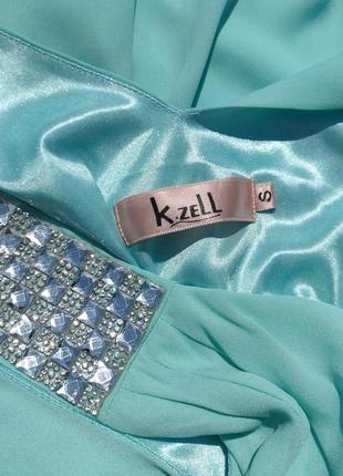 Красивое голубое платье бренда k zell фрнция3 фото