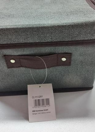 Коробка-органайзер box сірий