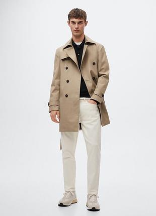 Тренч чоловічий укорочений zara