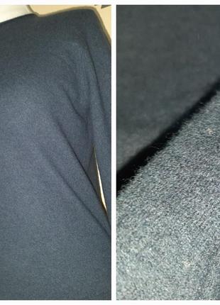 Серый свитер шерсть кашемир размер m реглан кофта джемпер massimo dutti2 фото