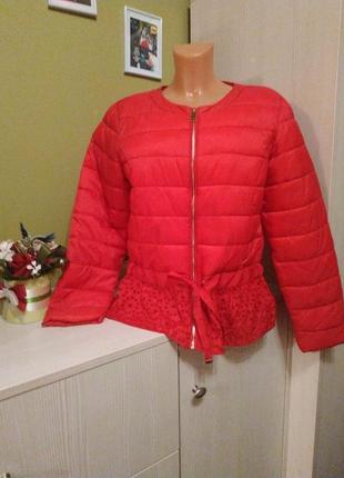 Куртка на 46 размер cream