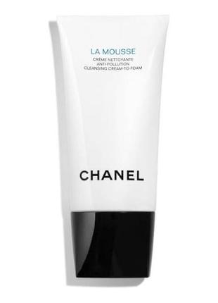 Chanel la mousse cleansing cream-to-foam кремова очищаюча пінка