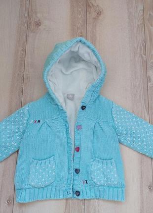 Кофточка на флісі для найменших