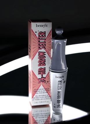 Гель для брів benefit 24-hr brow setter invisible shaping and setting gel for brows 2 ml1 фото