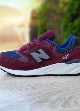 New balance 999 бордові з синім  ods20594