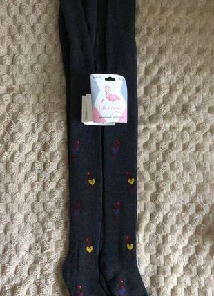 Колготы махровые 128-164 замеры цвета в описании,состав 2 фото