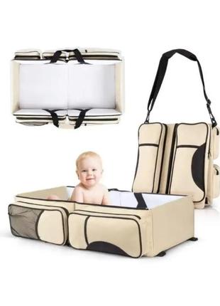 Сумка універсальна, дитяче ліжко переноска baby bed and bag1 фото
