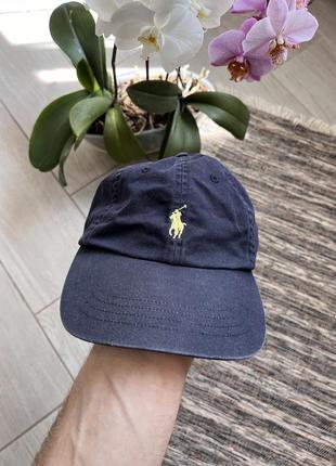 Кепка polo ralph lauren с вышитыми логотипами3 фото