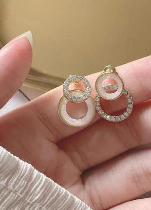Серьги бижутерия