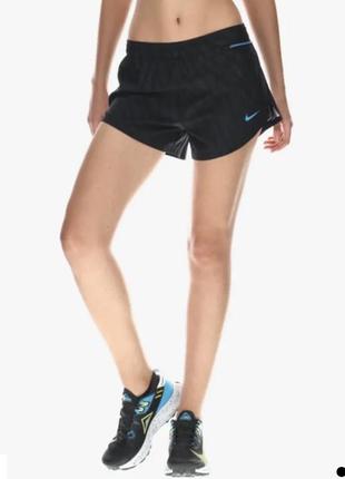 Спортивні шорти 2 в 1  nike icon clash tempo luxe р.m бігові