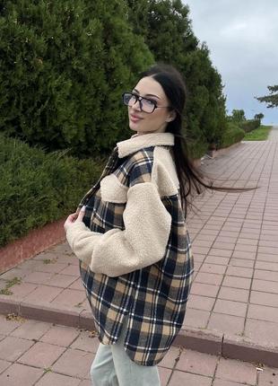 Стильна молодіжна сорочка-куртка