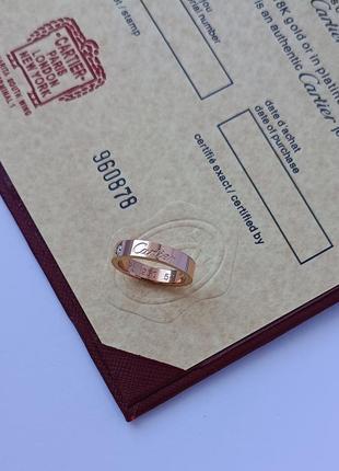 Брендовая кольца в стиле картье cartier