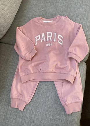 Костюм на дівчинку h&m