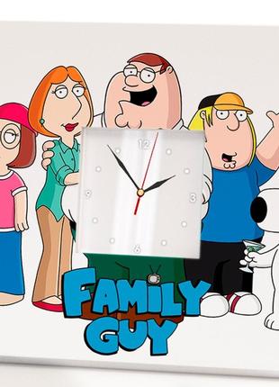 Годинник «мультфільм гріффіни. family guy» прикраса інтер'єру спальні, кафе, офіса
