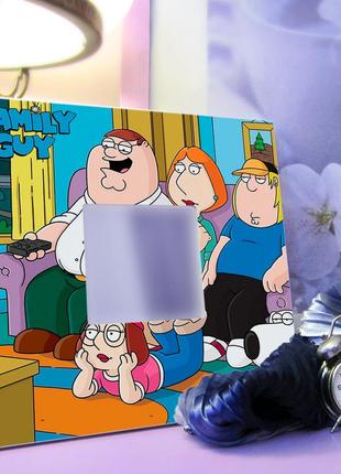 Зеркало "мультфильм гриффины. family guy" украшение интерьера спальни, кафе, бара, игровой