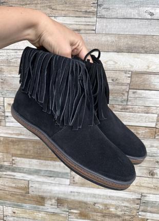 Теплые ботинки женские