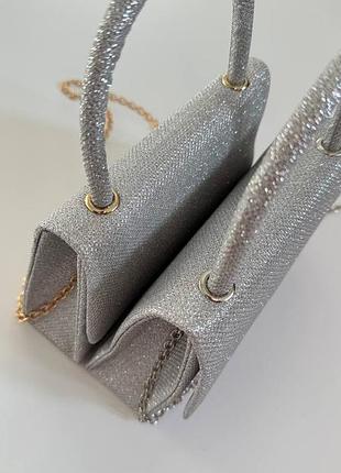 Сумочка срібна