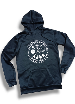 Худи мерч кенгуру теплая кофта stranger things