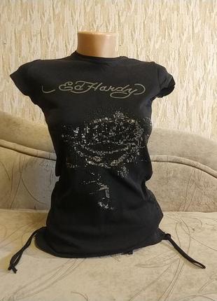 Футболка нарядная ed hardy